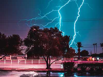 Air-Conditioner-and-thunderstorm